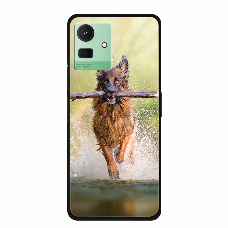 

For Cubot Note 50 Case TPU Soft Black Painted for CUBOT Note 50 Note50 Cover Luxury on for CubotNote50 Fashion Protective Bags Cubot Note 50
