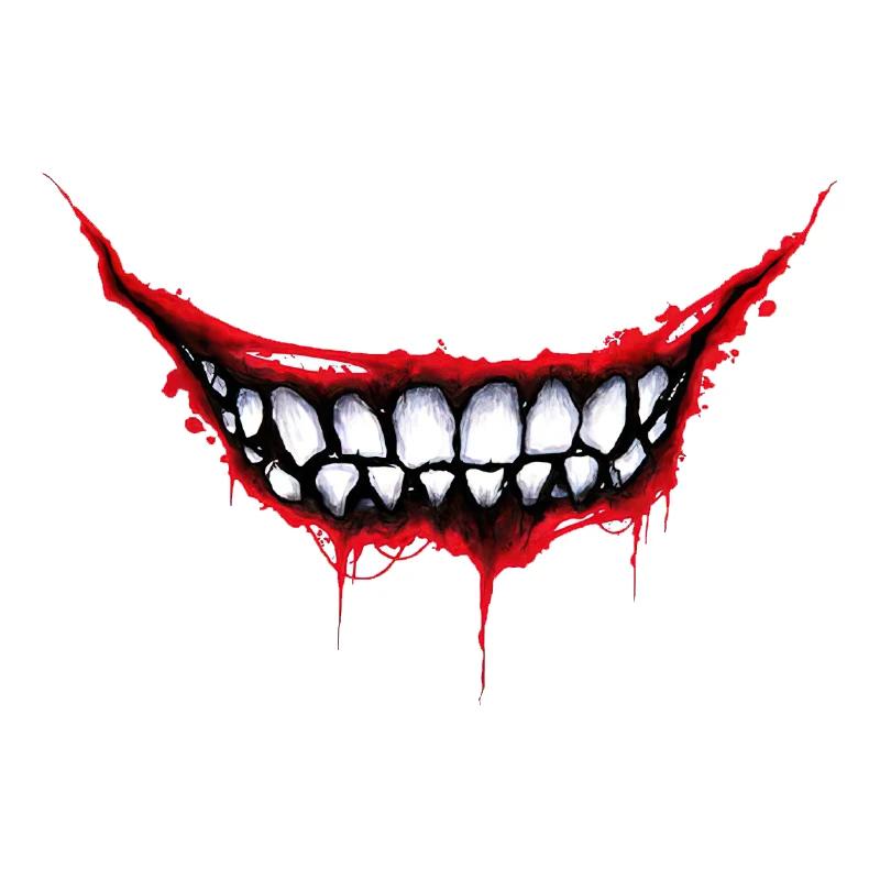 Car Stickers for Evil Yellow Eyes RV Motorcycle Occlusion Scratch Waterproof Windshield VAN Anime Decal STICKER Products