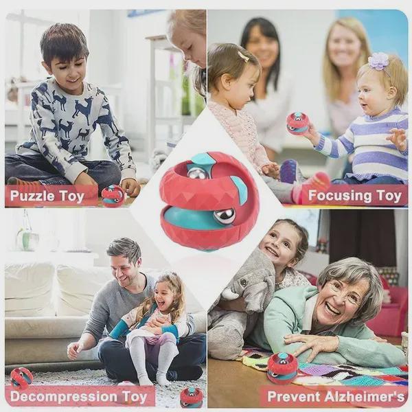 Dospělí Dekompresní hračka Děti Autismus Orbitální koule Kostka Antistresové senzorické hračky Fidget hračky pro děti Fidget spinner pro chlapce