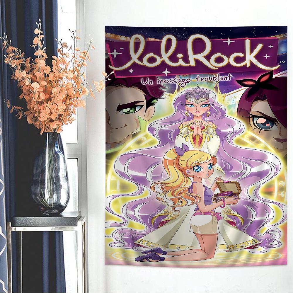 LoliRock Cartoon Hanging Bohemian Tapestry Cheap Hippie Wall Hanging Bohemian Wall Tapestries Mandala Wall Hanging Home Decor