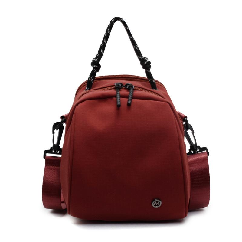 Japanese casual simple style personality convenient small satchel fashion travel versatile shoulder nylon bag women