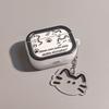 ins simple cartoon black cat suitable for AirPods1 protective case pro1 earphone case Apple 1st generation earphone case
