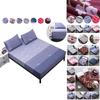 Breathable Polyester Mattress Protective Cover Fitted Sheet With Elegant Floral Design