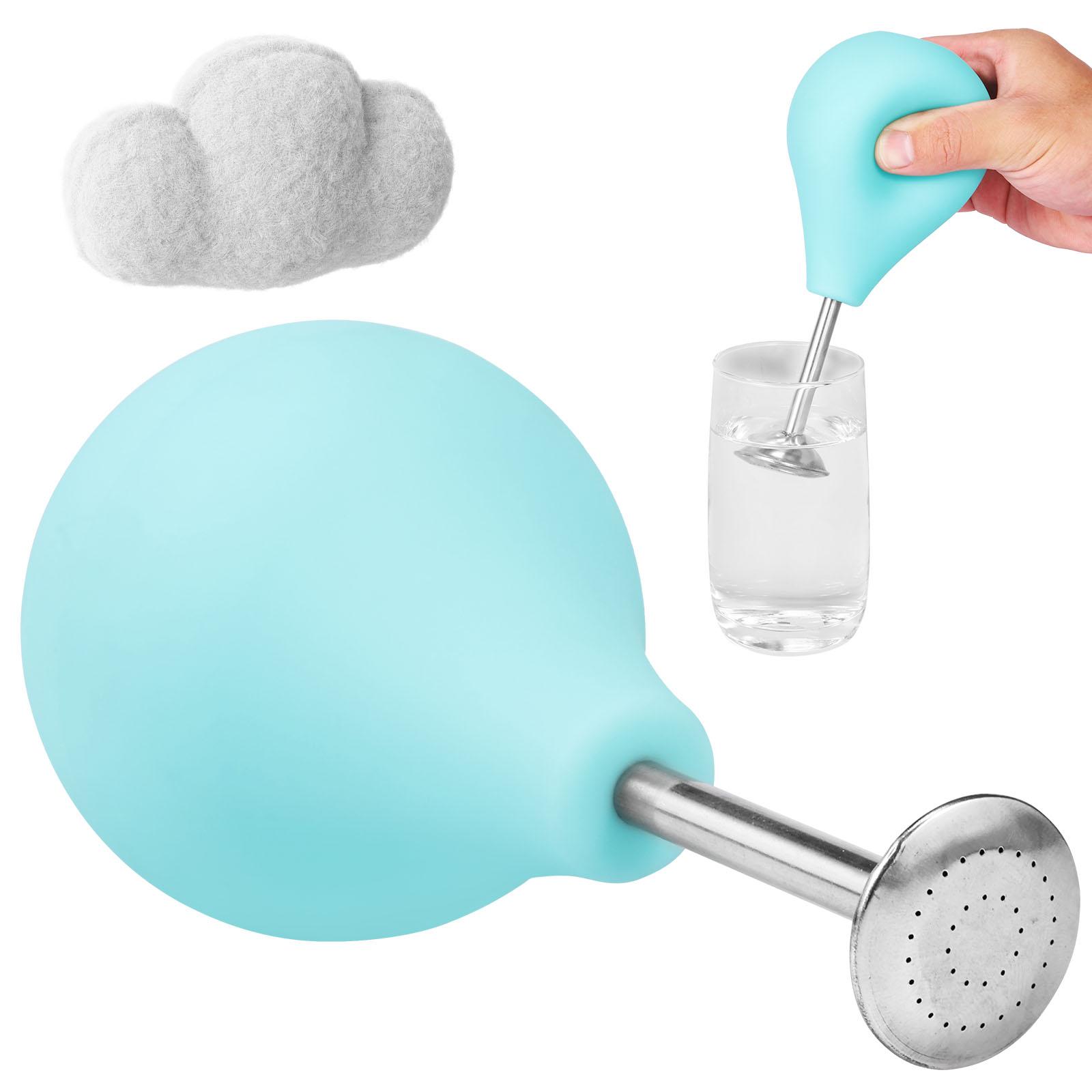 

Ball Sprinkler for Wet Felting Large Capacity Ball Brause Sprinkler Handheld Water Sprayer Precision Water Distribution Tool синий