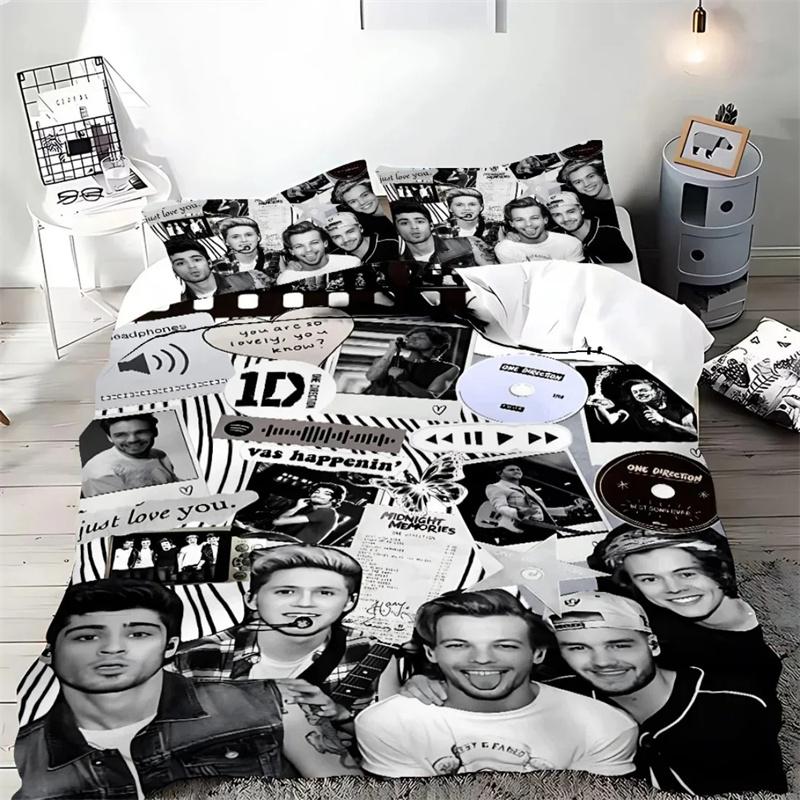 Direction One Bedding Set Single Twin Full Queen King Size Bed Set Adult Kid Bedroom Duvet Cover Sets Print