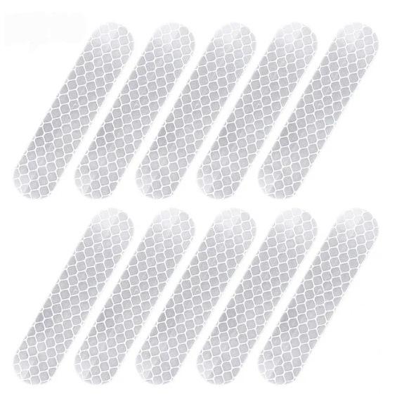 Reflective Safety Stickers for Helmets, Motorcycles, and Bicycles