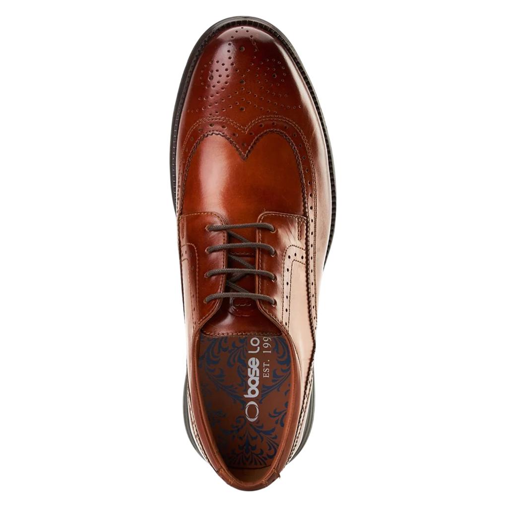 BASE LONDON Men's Flight Leather Brogues