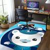 Custom Name The Octonauts Printed Carpet,Rug for Office Chair Living Room Bedroom Kitchen Room Decor Gifts.
