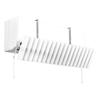 Adjustable Air Conditioner Air Deflector Prevent Blowing Wall Mount Air Conditioner Windshield Easy Installation 85x20cm