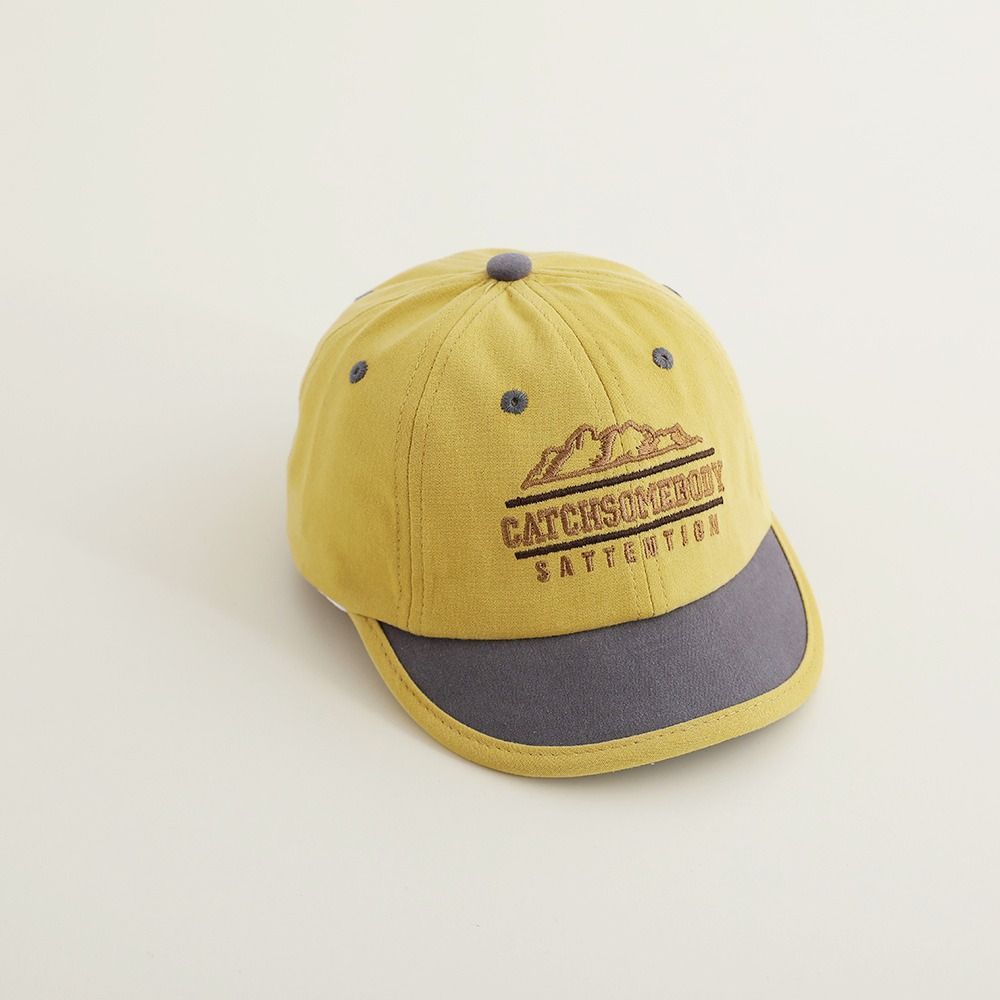 Korean Style Short Brim Baseball Hat Embroidery Sunscreen Hat Versatile Peaked Cap  Outdoor