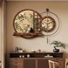 Vintage Large Wall Clocks Decorative Paintings Noiseless Luxury Living Room Clock Wall Hanging Accessories for Home Decor