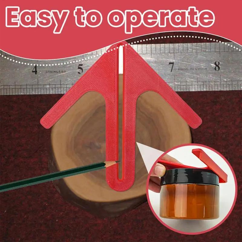 Center Finder Center Positioning Tool Engraving Work Piece Centering Device Woodworking Locator Accessories Construction