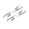 For Toyota Corolla 2014-2018 Chrome Silver Exterior Side Door Bowl Frame Trim 4X