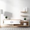 40cm Wide Matte White Waterproof Self-Adhesive Vinyl Wallpaper - Peel and Stick Contact Paper for Walls, Furniture, Kitchen Cabi
