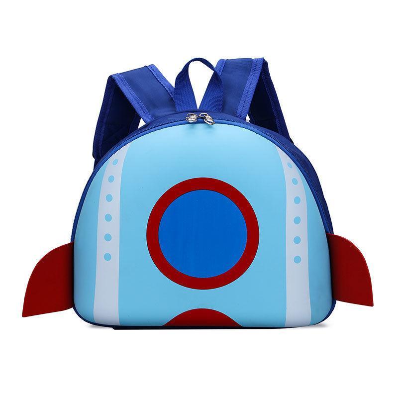Cute Kids Backpack Rainbow Space Pattern Toddler School Bag Lightweight Waterproof Rucksack For Kindergarten Outdoor Travel