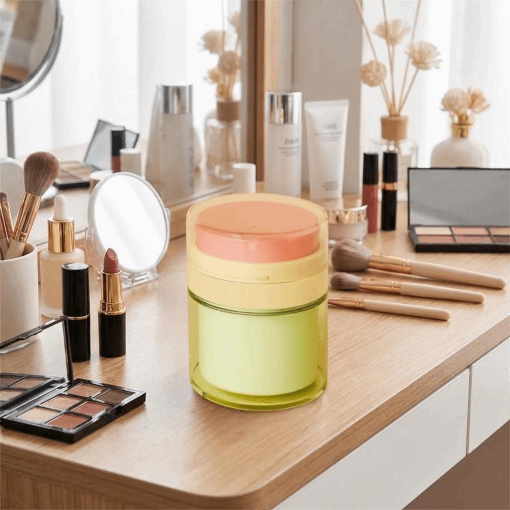 Push Down Mechanism Airless Pump Jar 50ml Capacity Empty Lotion Dispenser Outdoor