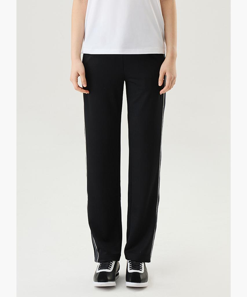 LECOQ Sunday Piping Track Pants - Black (Qq123Lfp22) (B Type)