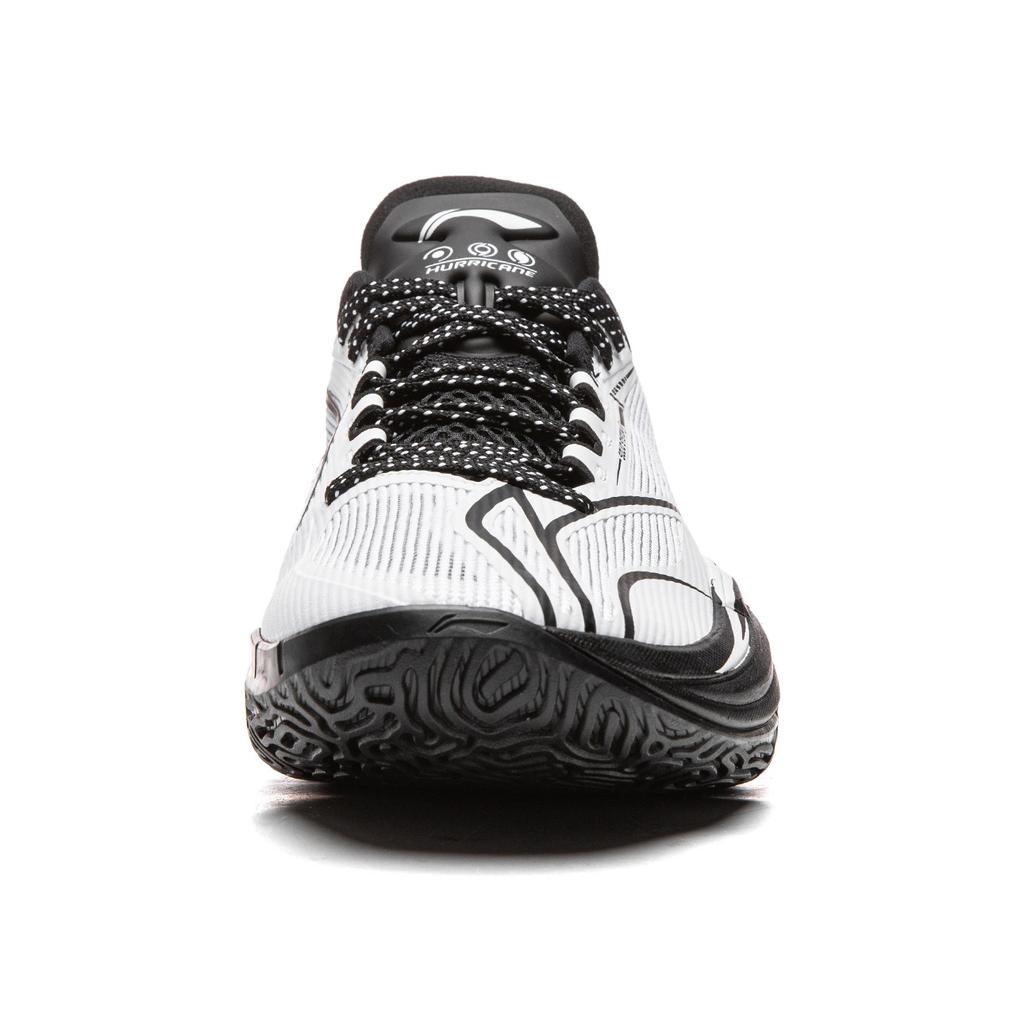 Li Ning Hurricane Storm Eye Full Palm Technology Laufschuhe Herren Basketballschuhe Weiß Schwarz ABAU083-13
