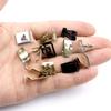 240pcs Mixed U-Type Metal Clips Car Console Instrument Panel Dash Trim Retainers