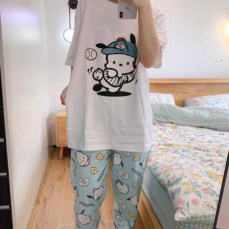 Korean Style Plaid Silk Pajama Set for Women - Long-Sleeved Spring & Autumn Homewear