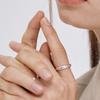 Tatiana (SILVER925) Dot Cubic Ring CR1819