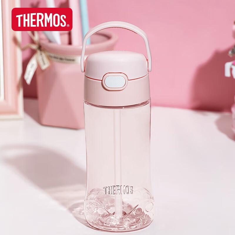 

THERMOS Tritan Straw Water Bottle with Handle