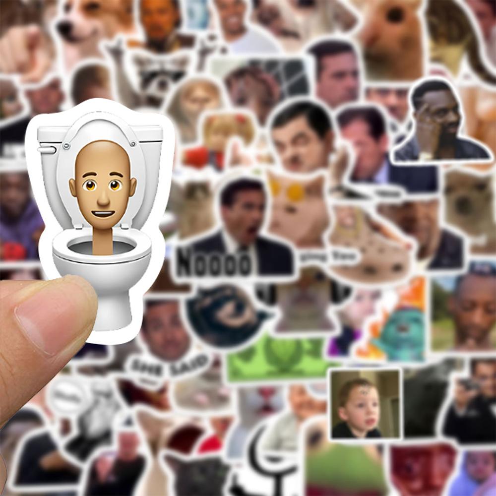 10 30 50 100Pcs Classic American Tv Series Funny Meme Stickers Cartoon Expression Decals Diy Luggage Phone Scrapbooking Sticker