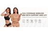 Vertvie European Edition Wireless Seamless Push-up Bra for Women - Soft Support & Full Coverage