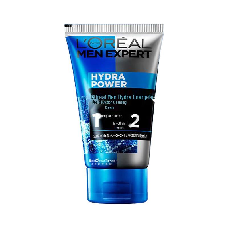 

L Oréal Men s Hydrating Dual-Action Cleanser