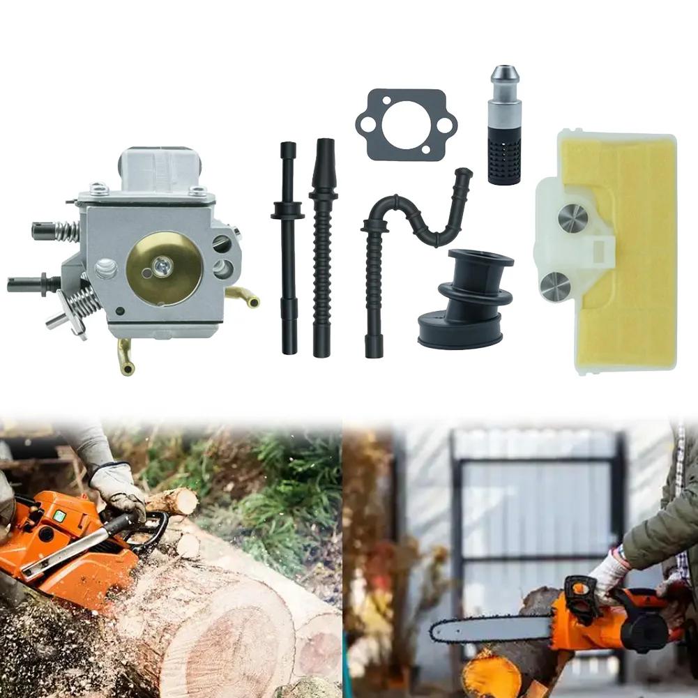 MS290,MS310 Chainsaw Carburetor Tune-Up Kit: Air Filter, Fuel Line 1127 120 0650 Components Chain Saw Models Carburetor Kit