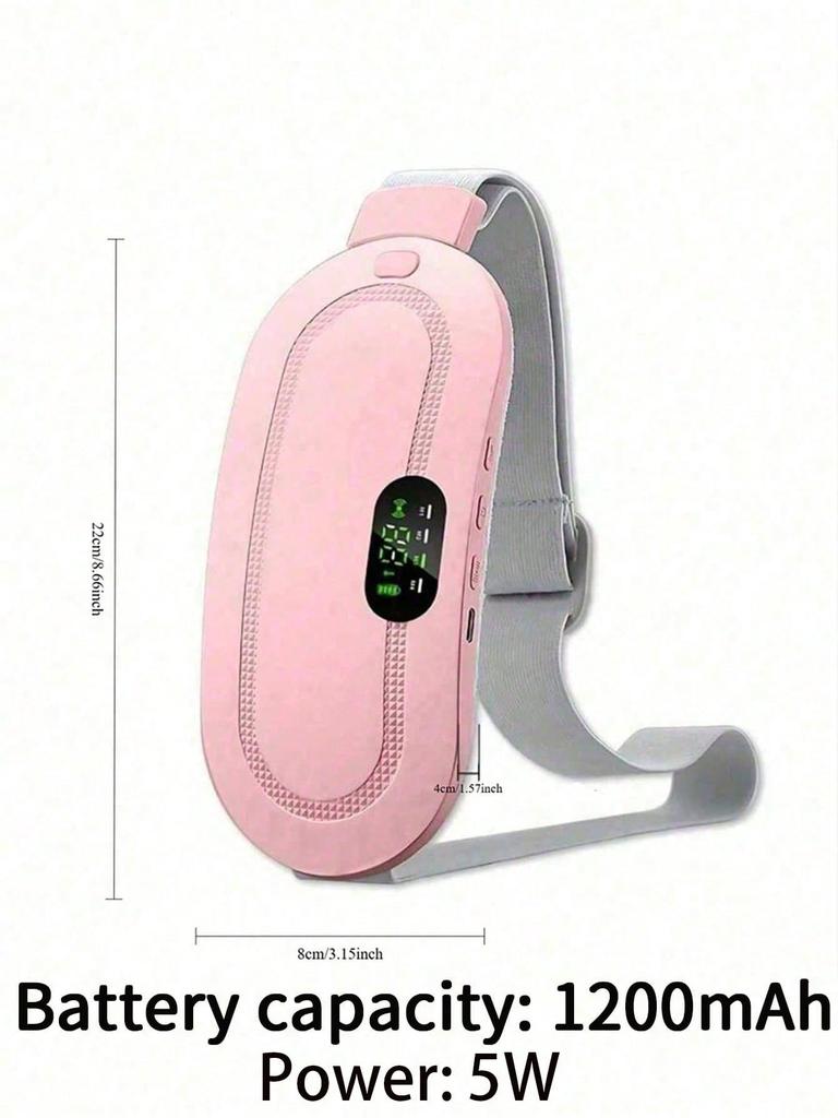 USB Menstrual Uterine Warmth Belt Female Abdominal Heating Pad Vibration Abdominal and Waist Massager Bracket