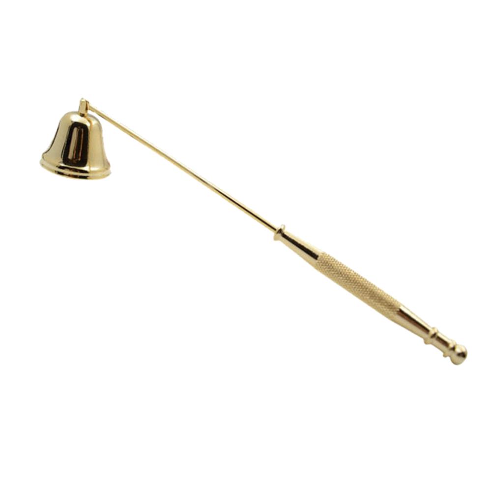 Akozon Estintore Per Candele Con Manico Lungo – Spegni Candela In Acciaio Inox, Colore Oro Rosa, Accessorio Elegante Per La Casa