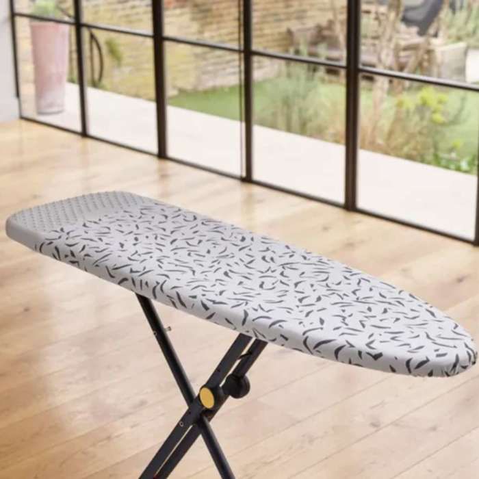 Planche à repasser avec porte fer intégré Joseph Joseph Glide Plus 50032 Ecru Scatter