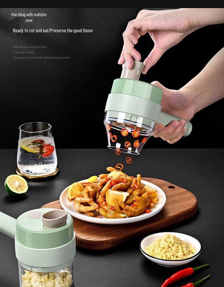 Wireless Electric Mini Vegetable & Garlic Chopper
