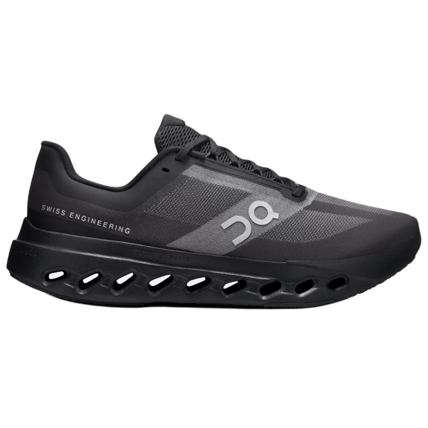 On Cloudsurfer Next Breathable Support Running Shoes Men's Black 3ME30021043