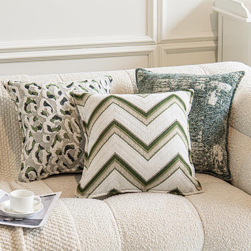 Jmg Clothing Unisex Green 45X45cm Nordic Throw Pillow Cover Simple Versatilewaist Cushion Cover Decor Home Decorative Pillowcase 2025 New