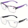 Fashion Reading Glasses for Women And Men Flexible Materials Frame Anti Glare Filter Lightweight Eyeglasses Quality Readers