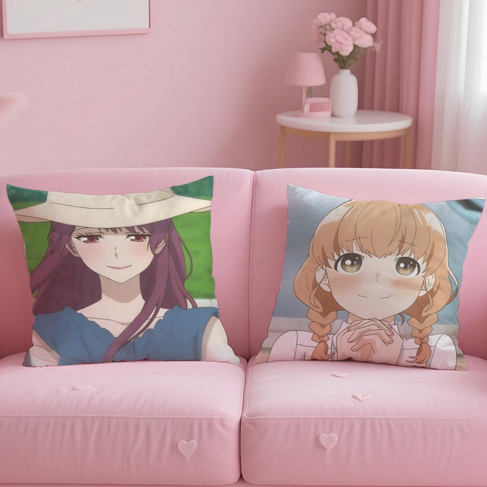 anime O Maidens in Your Savage Season Cushion Cover Soft EasyWash Pillow Case Versatile for Couch Bed Travel and Office