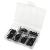 Convenient 75 Piece Iron Cup Hook Assortment Multiple Sizes Hooks Anti Rust Hooks Great for Kitchen Cabinets Walls Desks