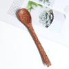 Natural Coconut Bowl Set: Coconut Shell Bowl with Coconut Wood Spoon and Fork for Fruit, Smoothies, and Salads