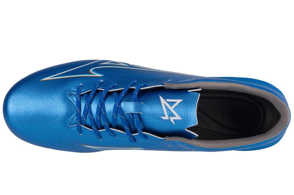 Mizuno Alpha Select FG, Mens blue Football cleats
