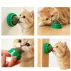 4Pcs The Catnip Cat Wall Stick-on Ball Toy Scratchers Treats Healthy Natural Removes Balls to Promote Digestion Cat Grass Snack