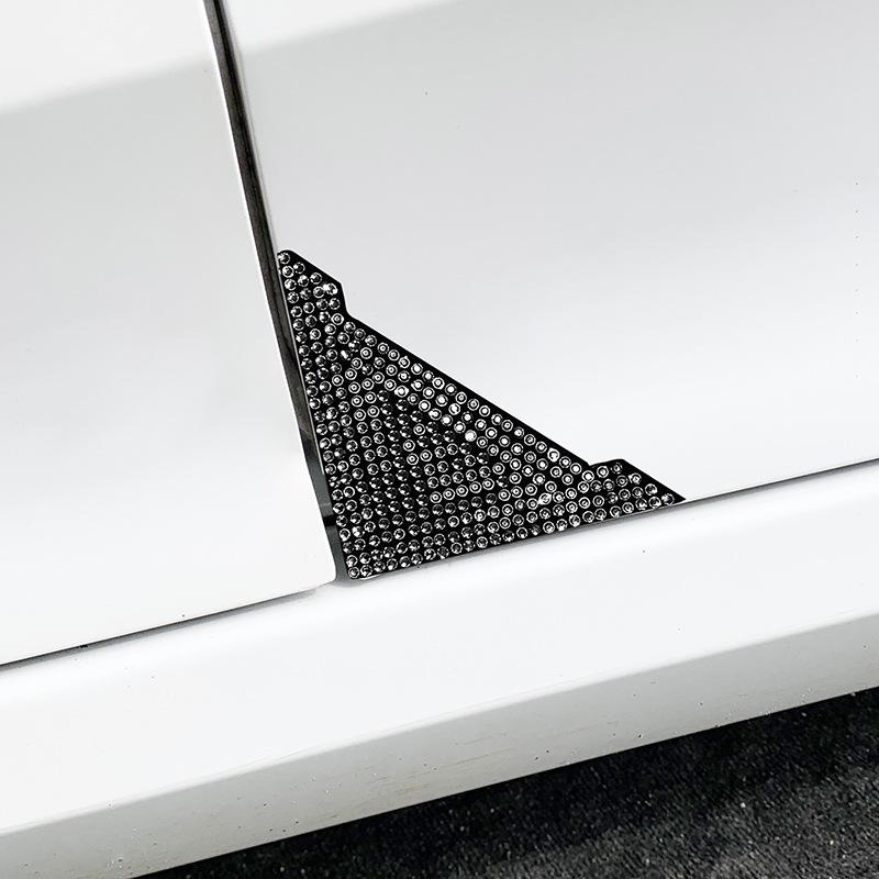 Diamond-Studded Anti-Scratch Car Door Corner Protection Film