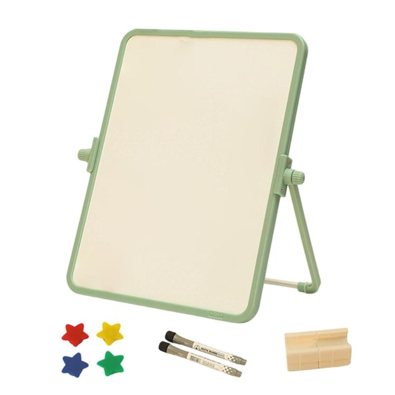 Doppelseitige Whiteboards Message Board Magnetisches Whiteboard mit Markern Hängendes Schreibbrett zum Zeichnen & Schreiben