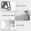 1 PC charcoal grill & salad bar portable foldable smokeless BBQ grill suitable for outdoor camping and family barbecue