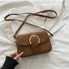 Women S Retro Versatile Small Square Crossbody Shoulder Bag