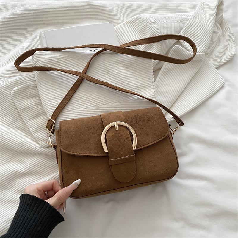 Women S Retro Versatile Small Square Crossbody Shoulder Bag