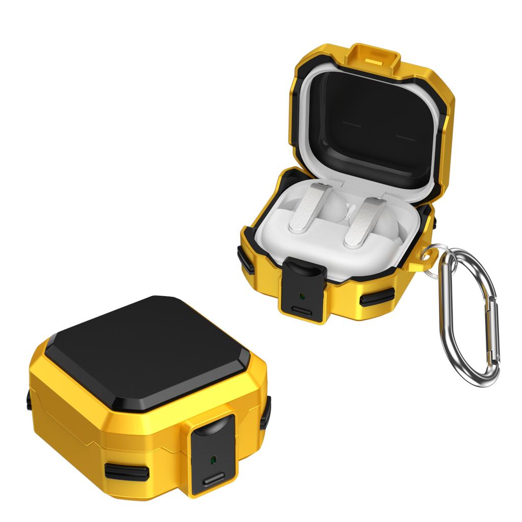 Applicable Galaxy Buds4 All-inclusive Anti-drop Earphone Cover Samsung Buds4pro Button Lock Bluetooth Earphone Case