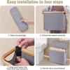 Toilet Paper Storage with Lid Large Capacity Bathroom Paper Holder Up to 12 Rolls Slim Toilet Paper Basket Holder Bin Container