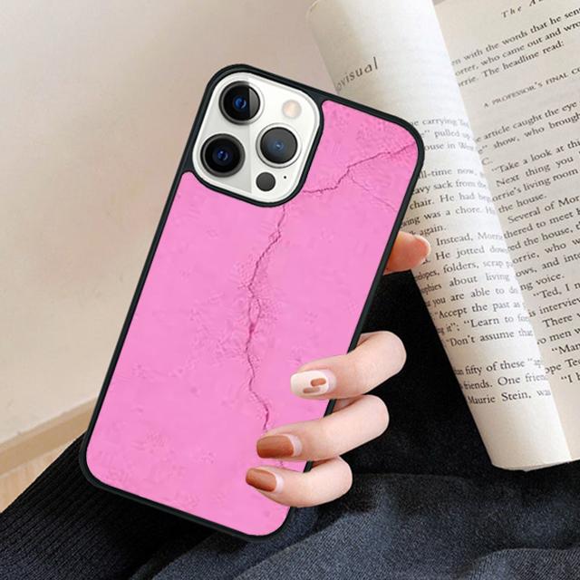Pink Aesthetic Phone Case Back Cover for iPhone 17 Air 16 15 14 13 11 12 Pro Max Plus Fundas Coque